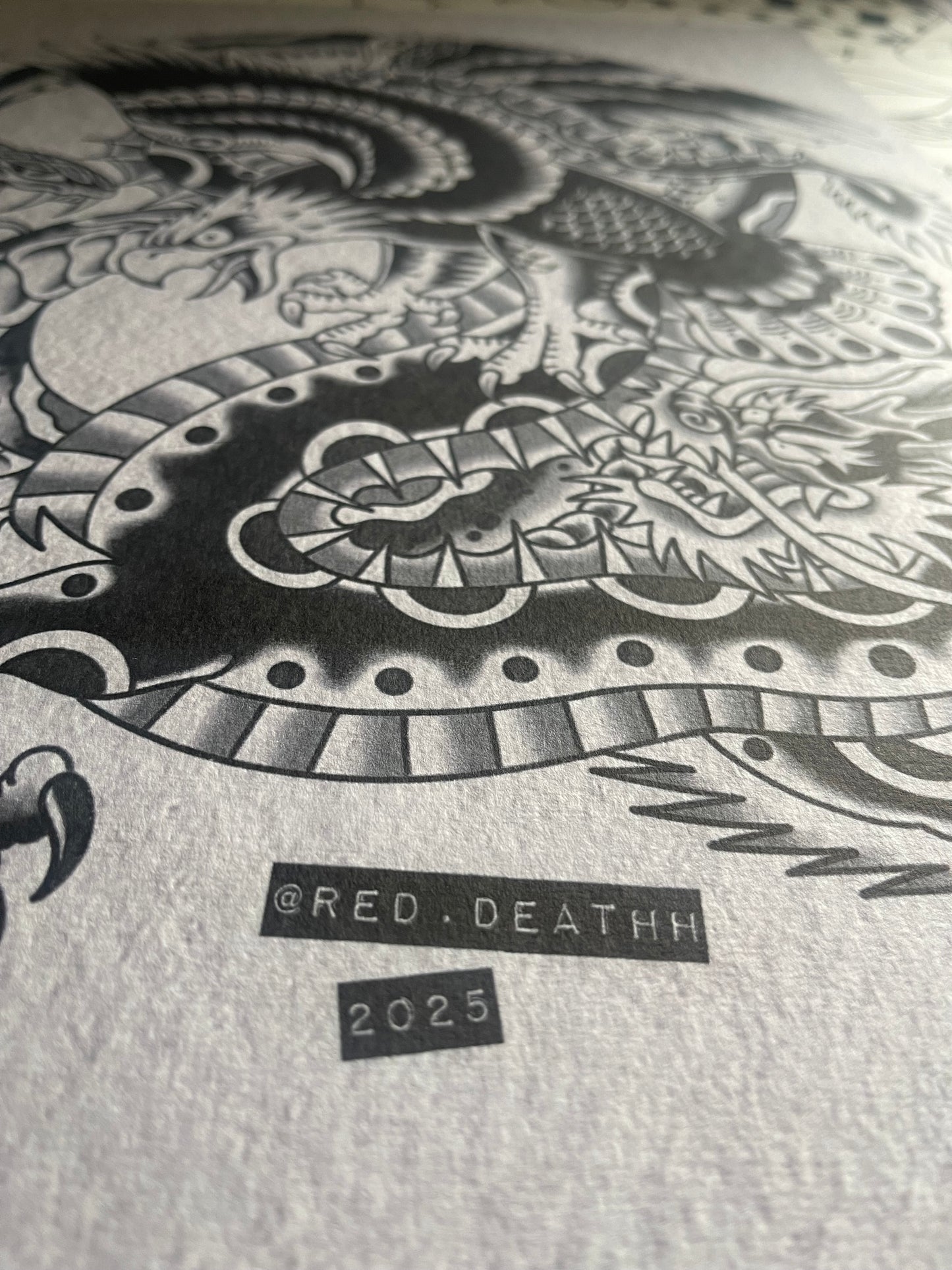 Battle Royale - Black and Grey Print