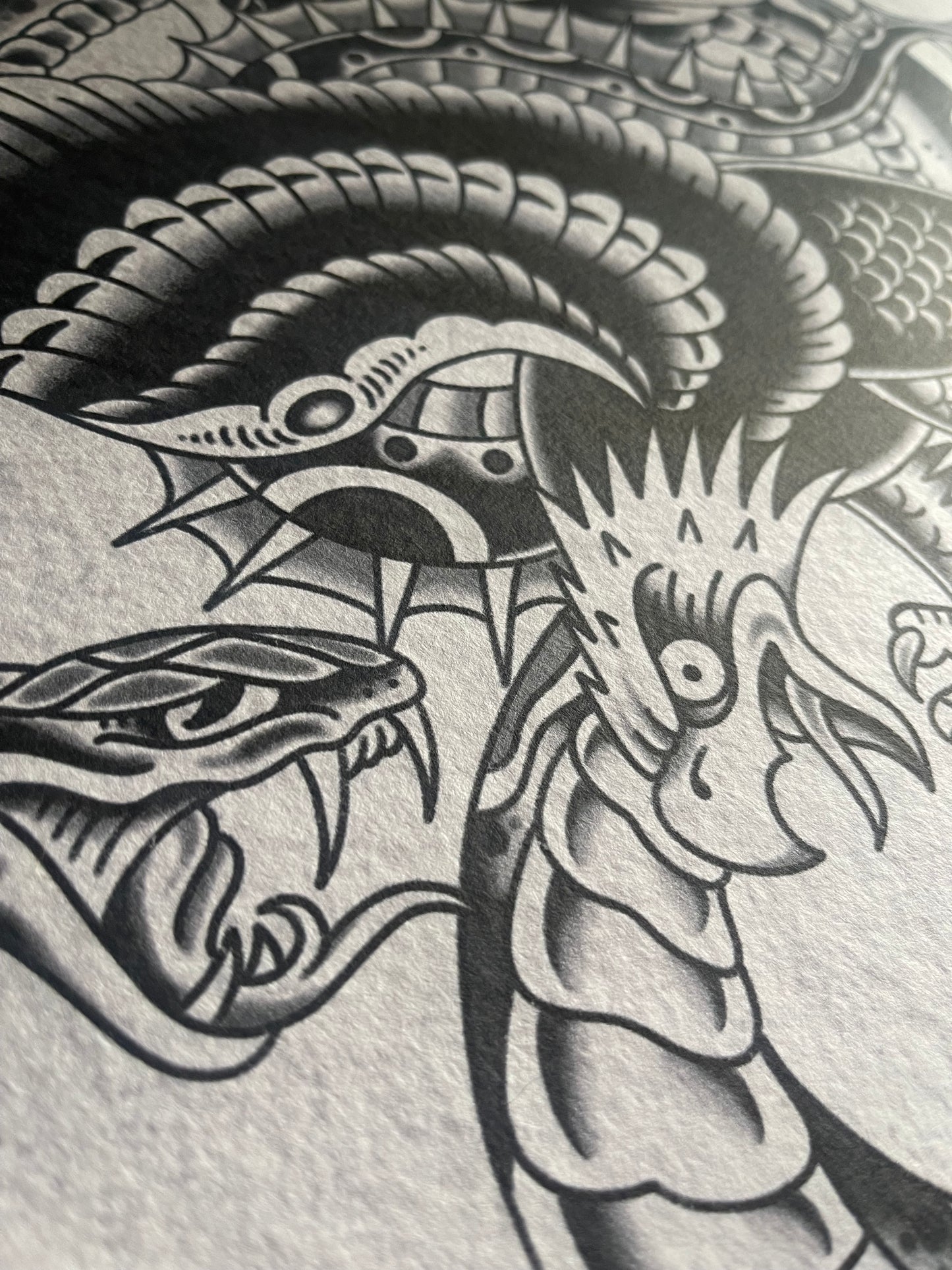 Battle Royale - Black and Grey Print