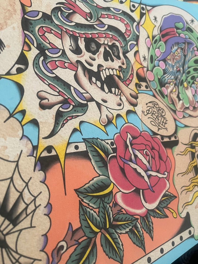 Baby Blue - Tattoo Flash Print