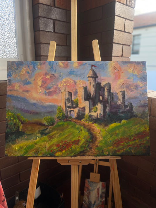 Through Sun & Stone - Original Oil Painting