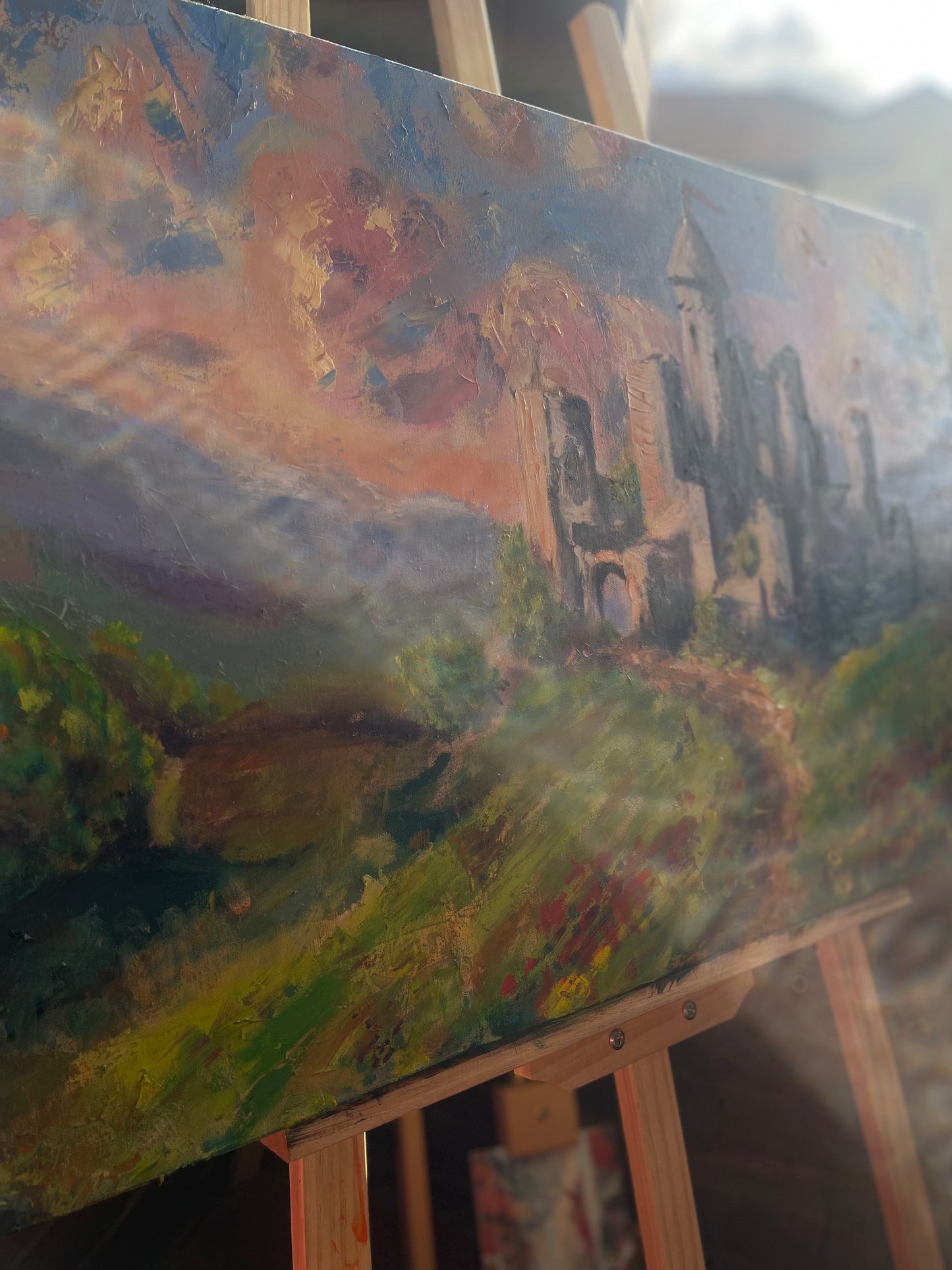 Through Sun & Stone - Original Oil Painting