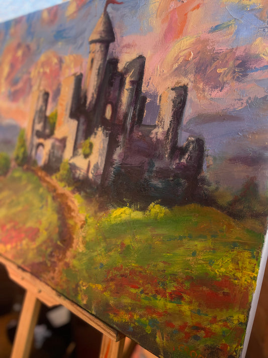 Through Sun & Stone - Original Oil Painting
