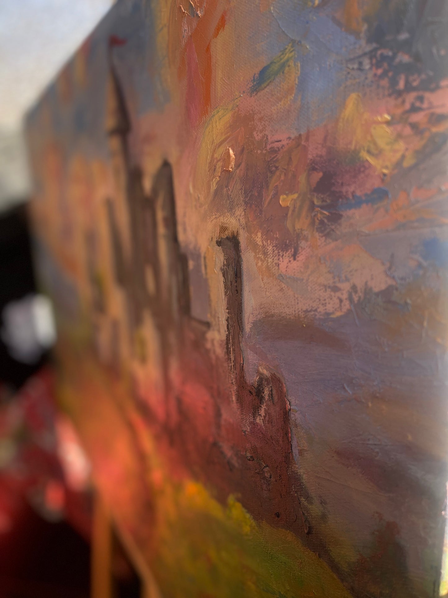 Through Sun & Stone - Original Oil Painting
