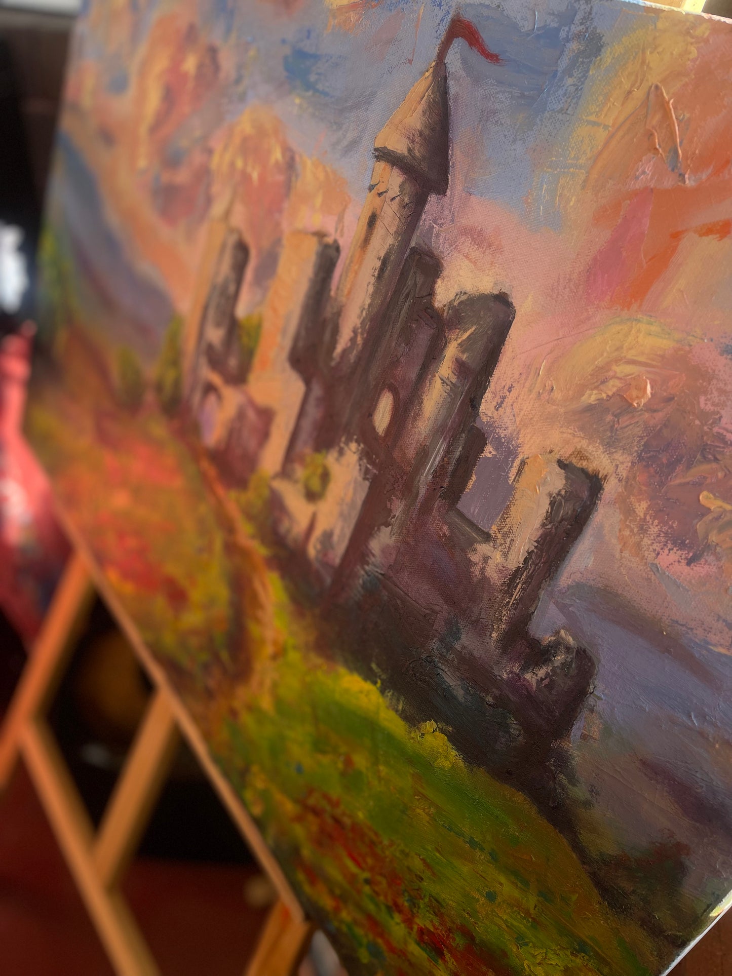Through Sun & Stone - Original Oil Painting