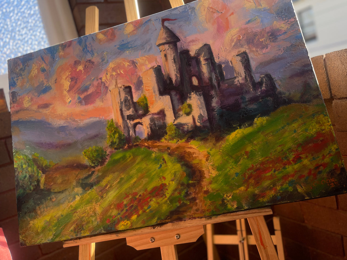 Through Sun & Stone - Original Oil Painting