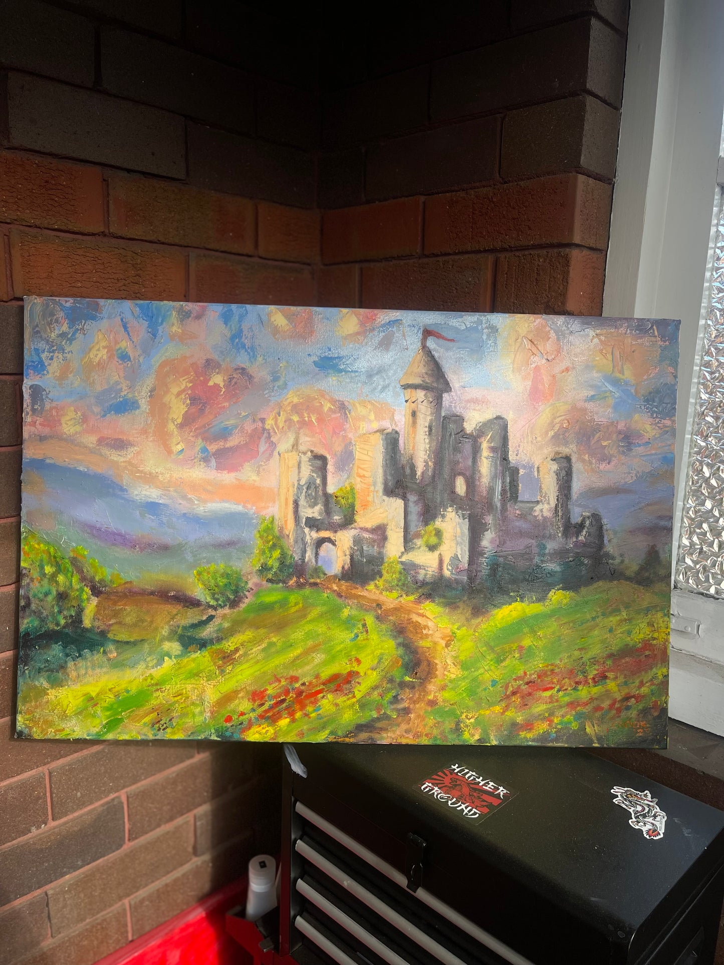 Through Sun & Stone - Original Oil Painting