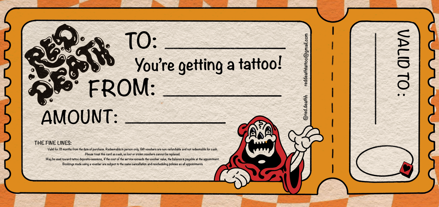 Tattoo Gift Voucher