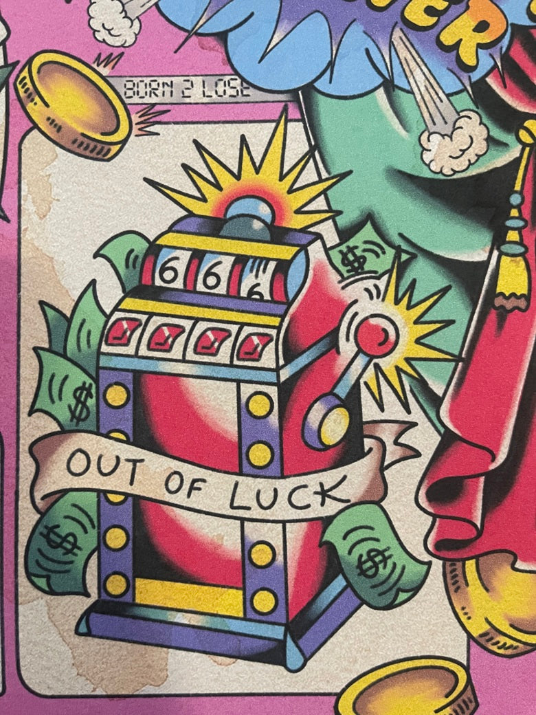 Sorry You're Not A Winner - Tattoo Flash Print